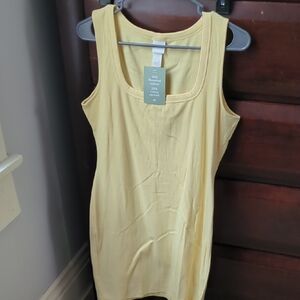 Yellow Sleeveless Top